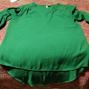 Chic Green Blouse for Women